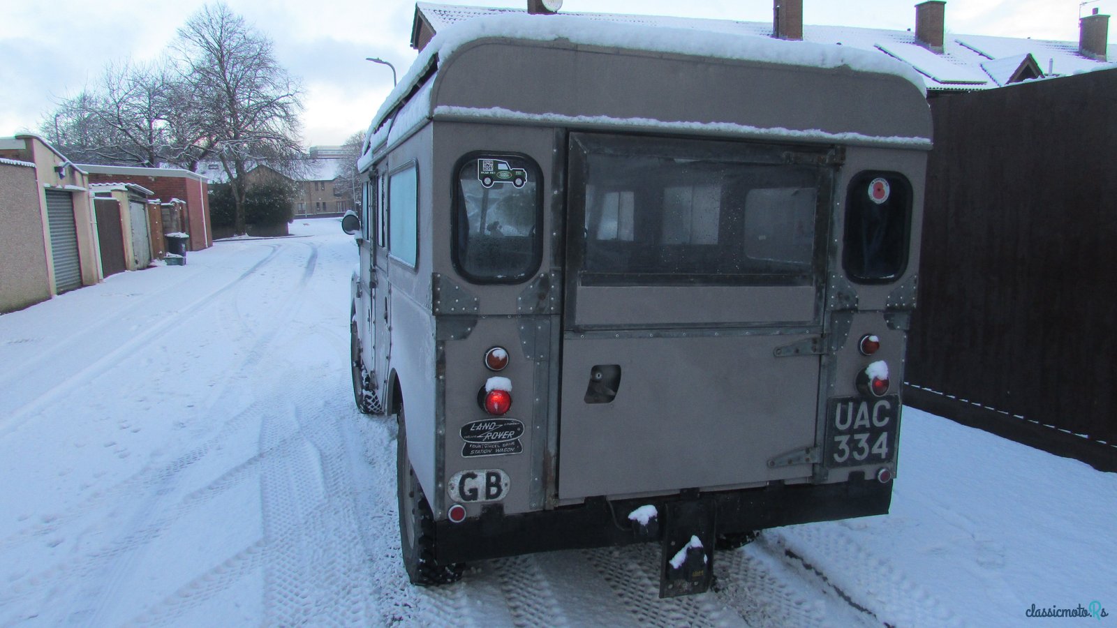 1956' Land Rover 107" Station Wagon photo #3