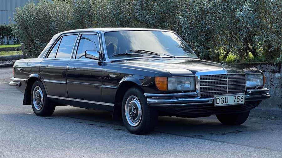 1973 Mercedes S-Class Owned By King Of Sweden Up For Sale