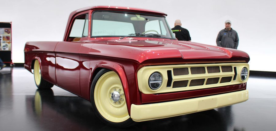 1968 Dodge D200 'Lowliner' adds low-down diesel torque to a lowrider