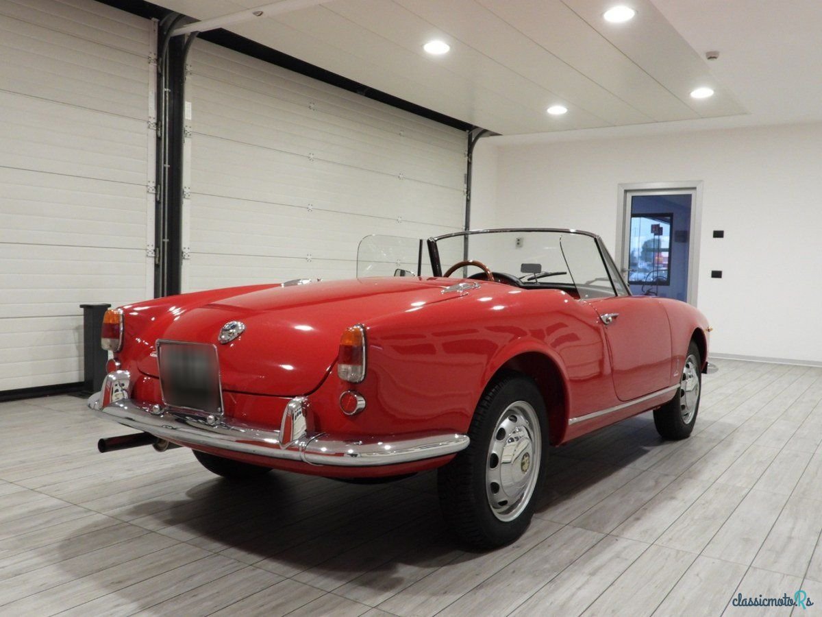 1961' Alfa Romeo Spider photo #4
