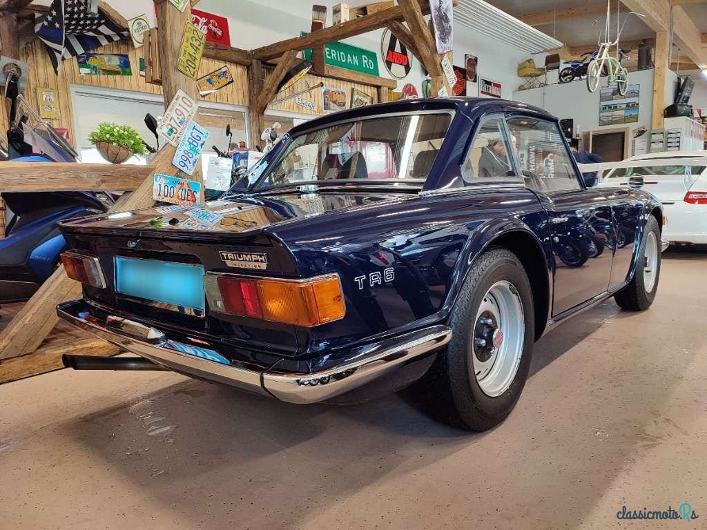 1969' Triumph TR 6 PI photo #3