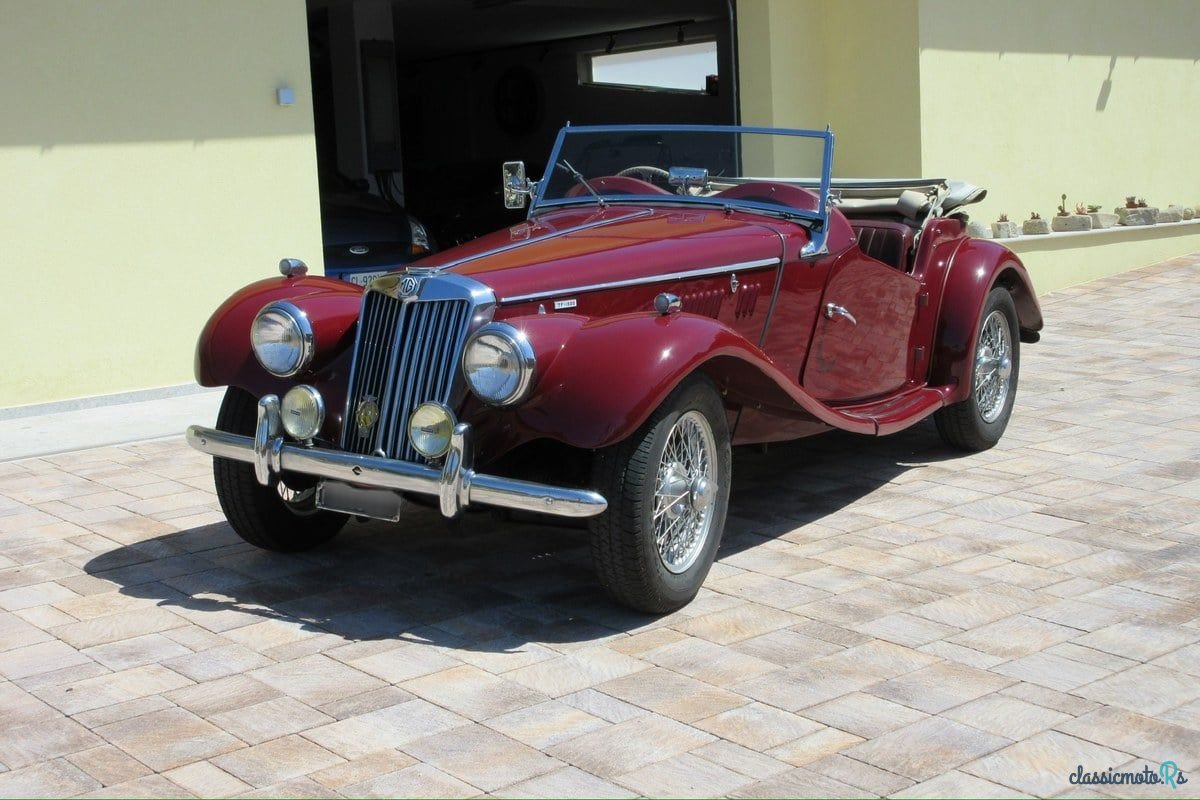 1954' MG TF photo #4