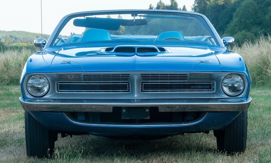 This Rare and Luxurious 1970 Plymouth Barracuda Gran Coupe Convertible Is on the Block