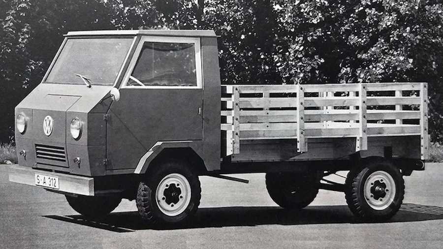 You've Probably Never Seen This Rare, Quirky VW Truck Before