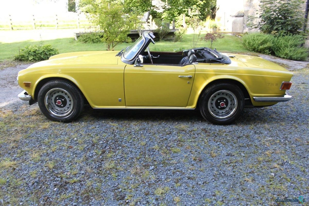 1973' Triumph TR6 photo #4