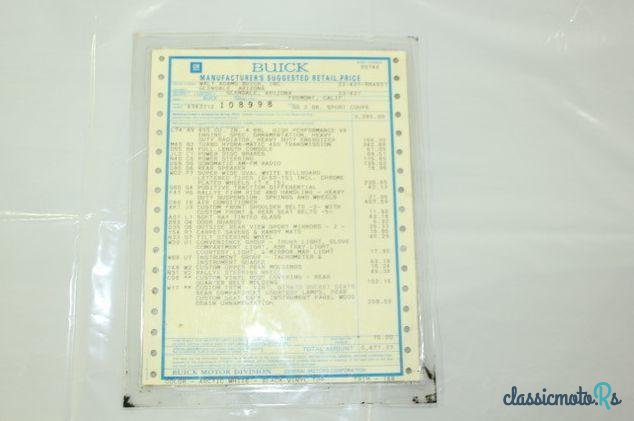 1971' Buick Gran Sport photo #5