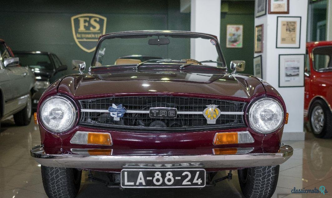 1969' Triumph TR6 Pi photo #2