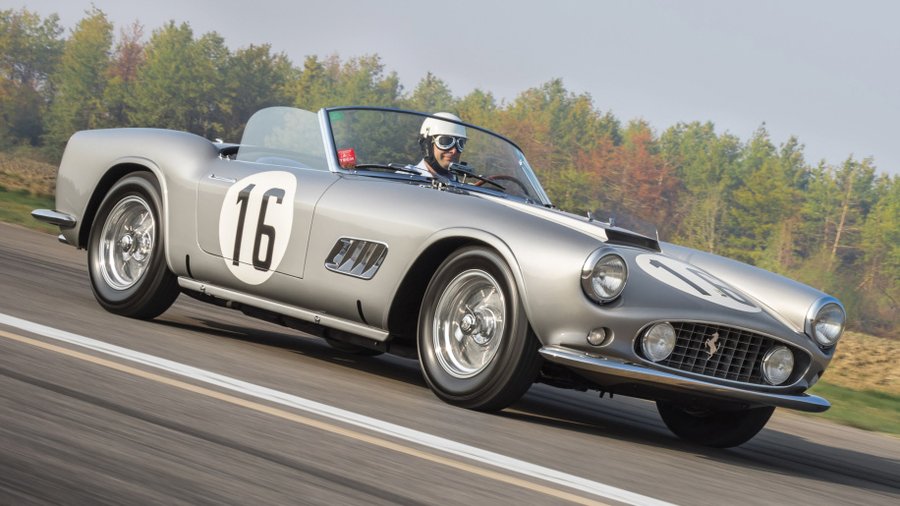 1959 Ferrari 250 GT California sells for nearly $18M, exceeding expectations