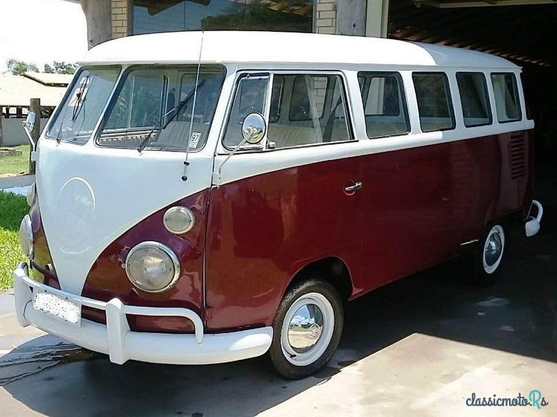 1969' Volkswagen Tipe 2 15 Window Bus photo #4