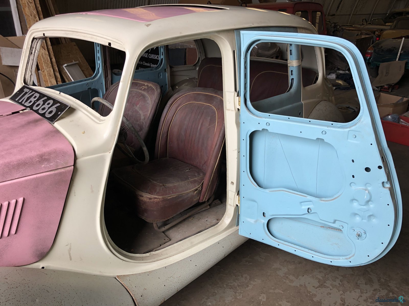 1955' MG Y Type photo #6