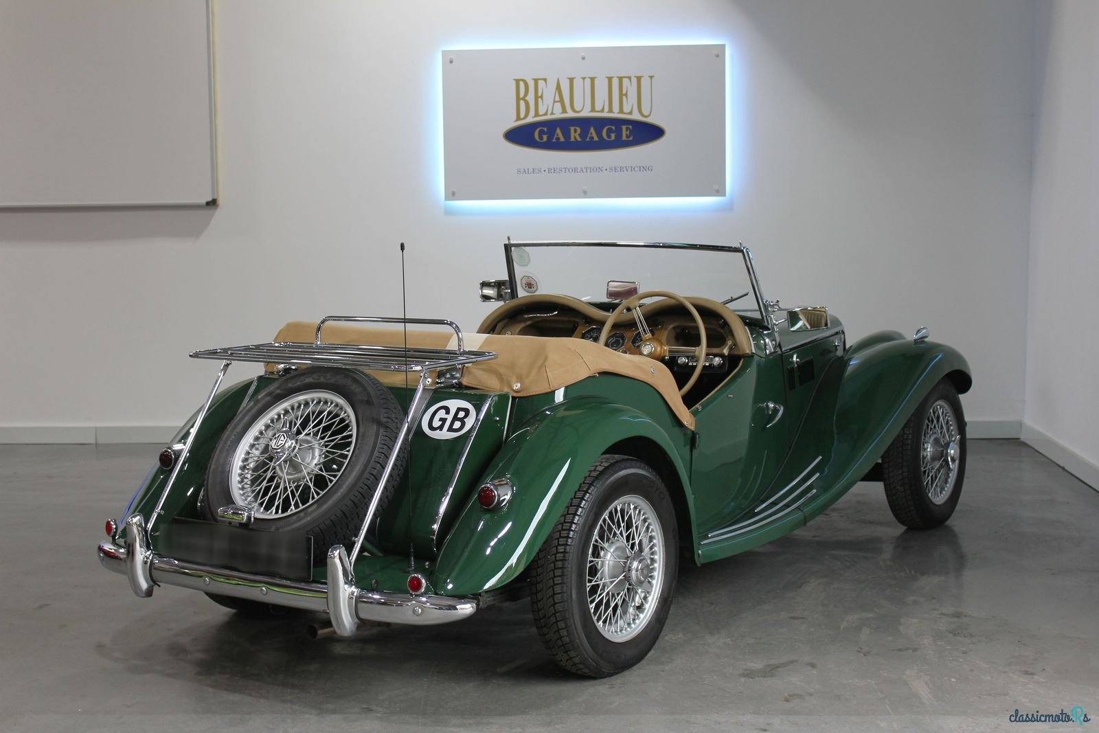 1954' MG TF photo #6