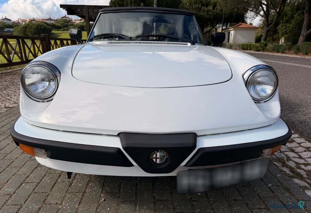 1988' Alfa Romeo Spider 1.6 photo #5