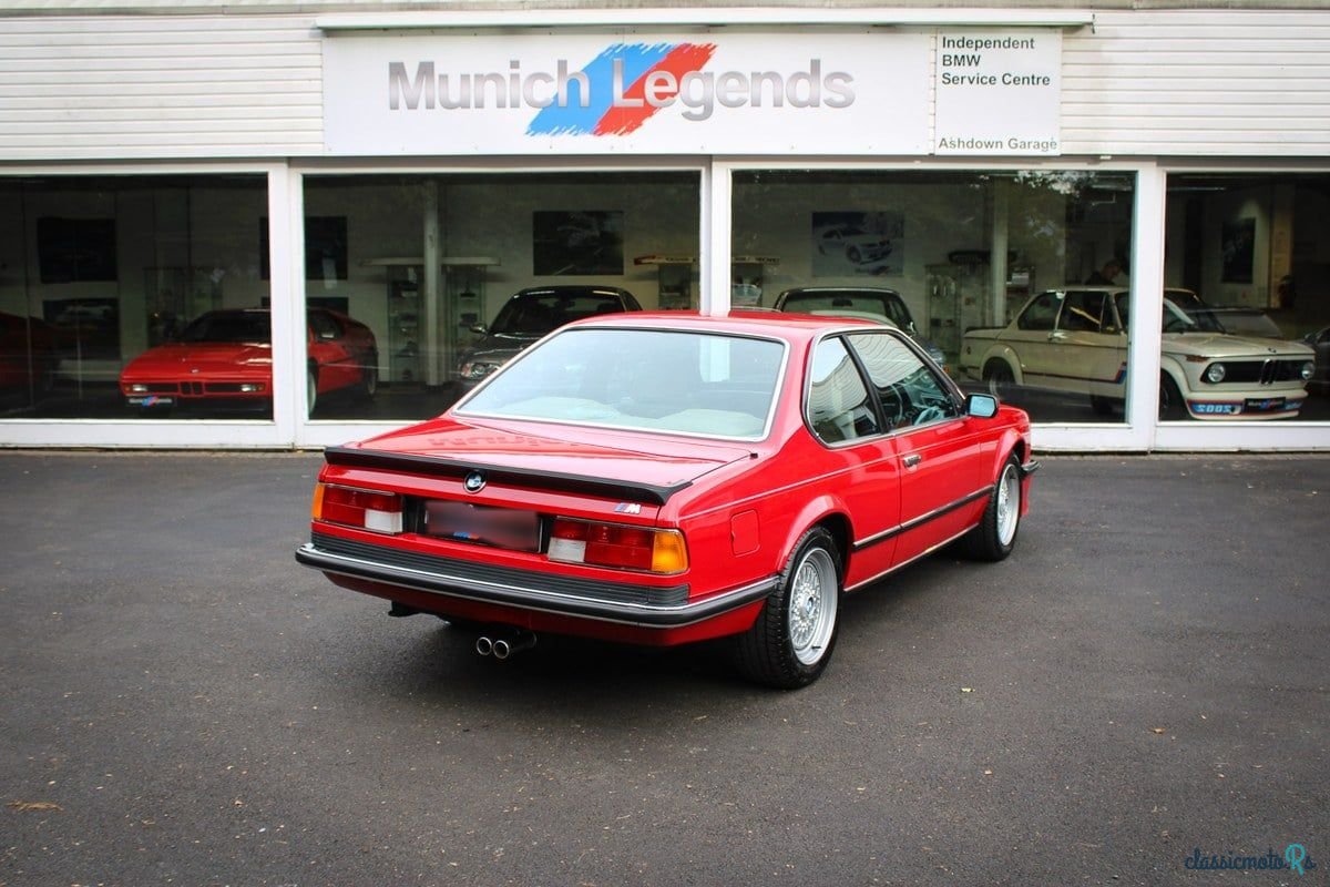 1986' BMW M6 photo #3