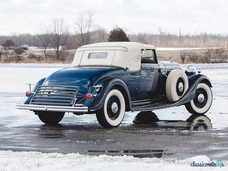 1933' Lincoln Model Kb Convertible Roadster photo #4