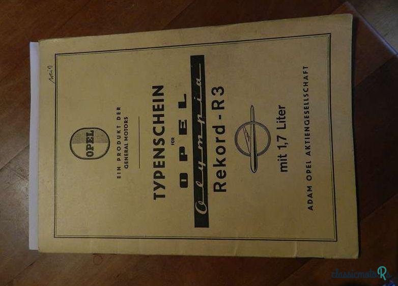 1963' Opel Rekord R3 Olympia photo #2