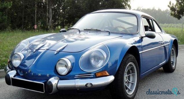 1974' Renault Alpine A110 1300 photo #1