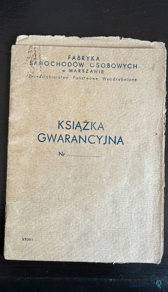 1956' Warszawa M-20 photo #3