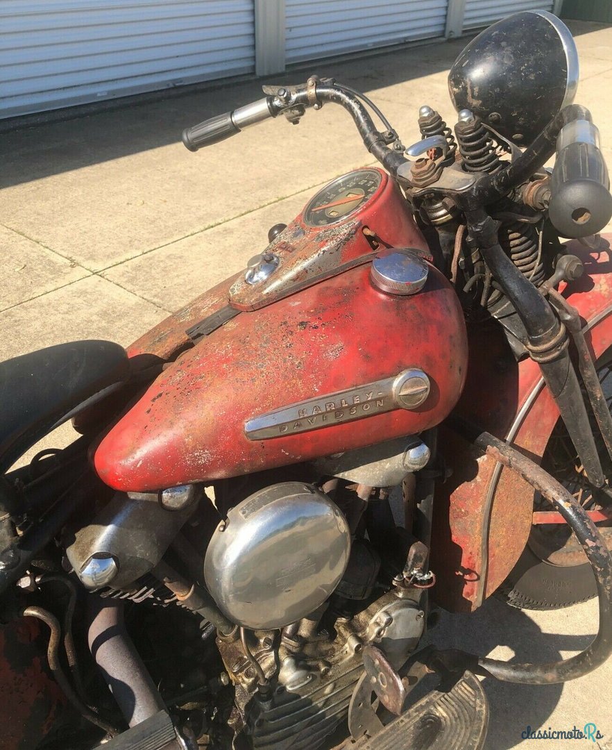 1947' Harley-Davidson knucklehead photo #3