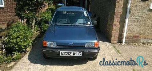 1984' Ford Fiesta Ghia Mk2 1.1 photo #1