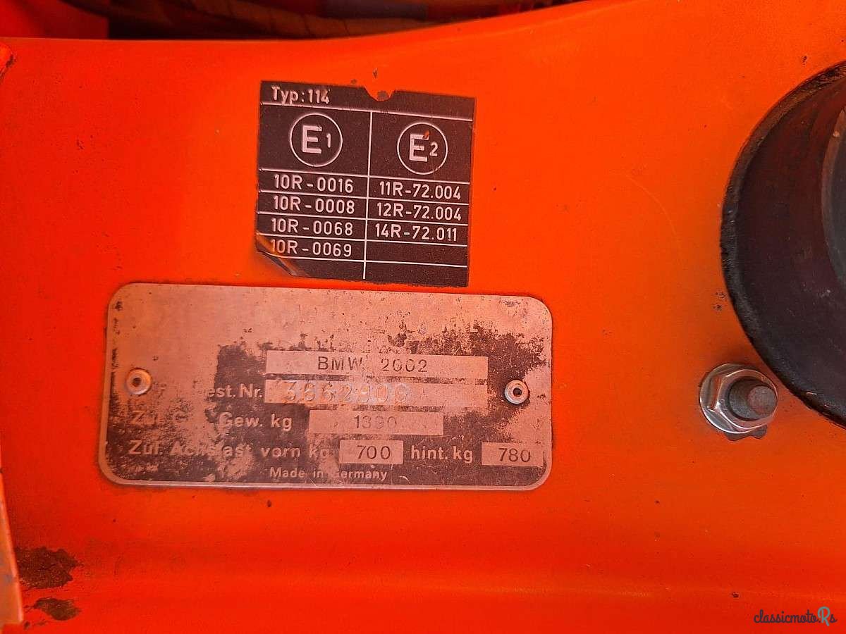 1973' BMW 2002 photo #3