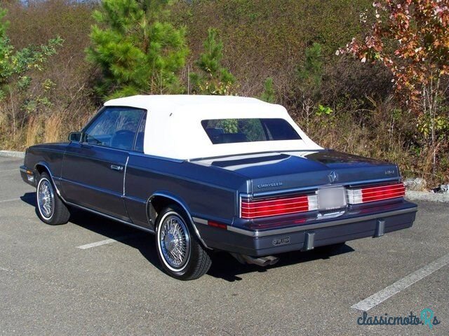 1985' Chrysler LeBaron photo #4