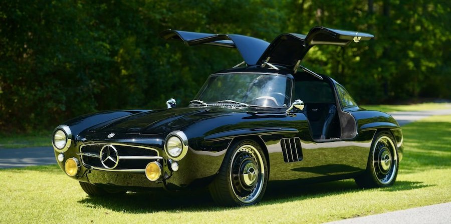This $300K Restomod Turns a Mercedes SLK 55 Into a Modern 300SL Gullwing