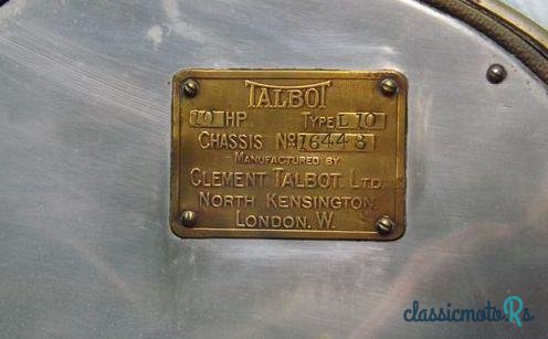 1923' Talbot 10-23 Tourer photo #5