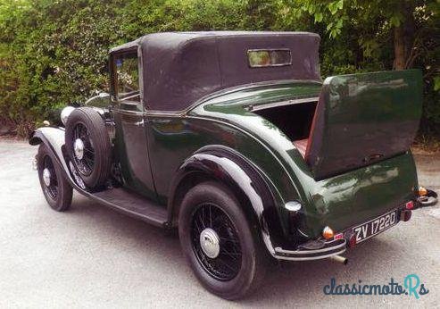 1931' Hillman Wizard Drop Head Coupe. photo #3