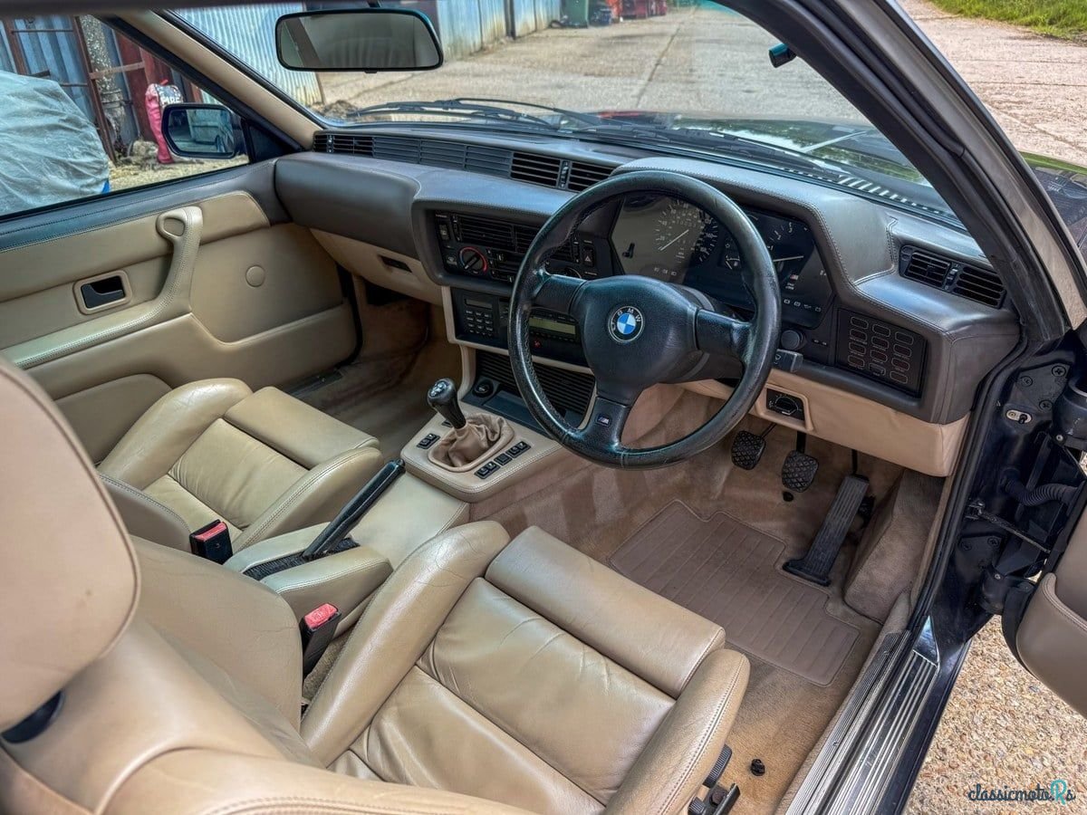 1989' BMW M6 photo #2