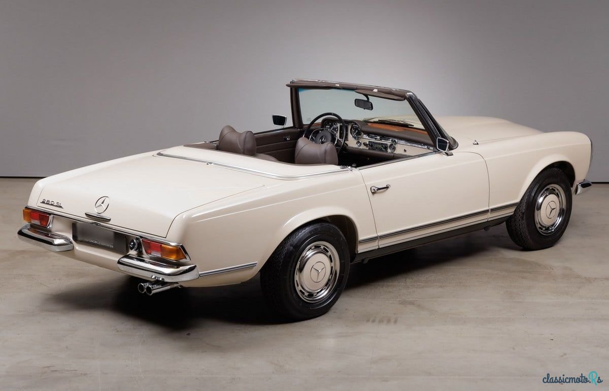 1969' Mercedes-Benz 280 Sl Roadster photo #5