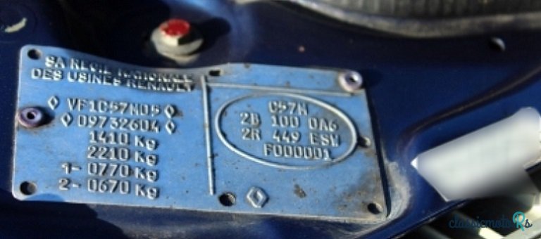 1993' Renault Clio photo #6