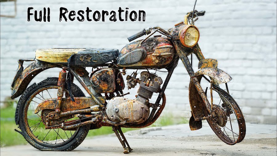 Watch A 1963 Triumph Tiger Cub Go From Tired To Fire In This Restoration