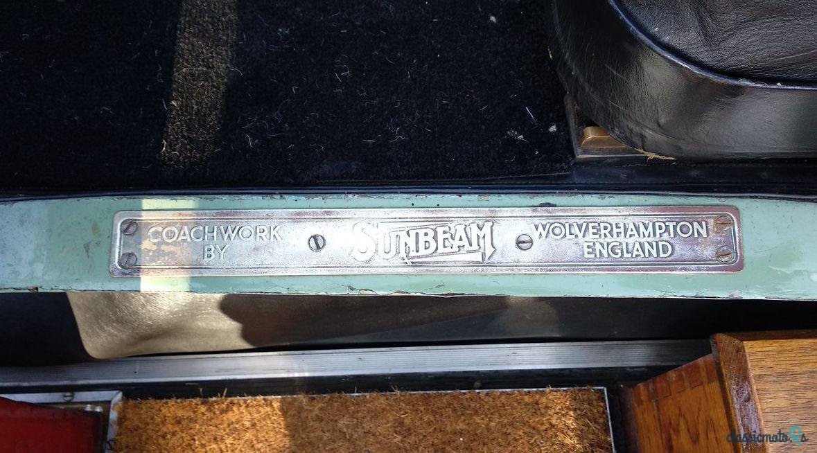 1920' Sunbeam 16Hp Tourer photo #3