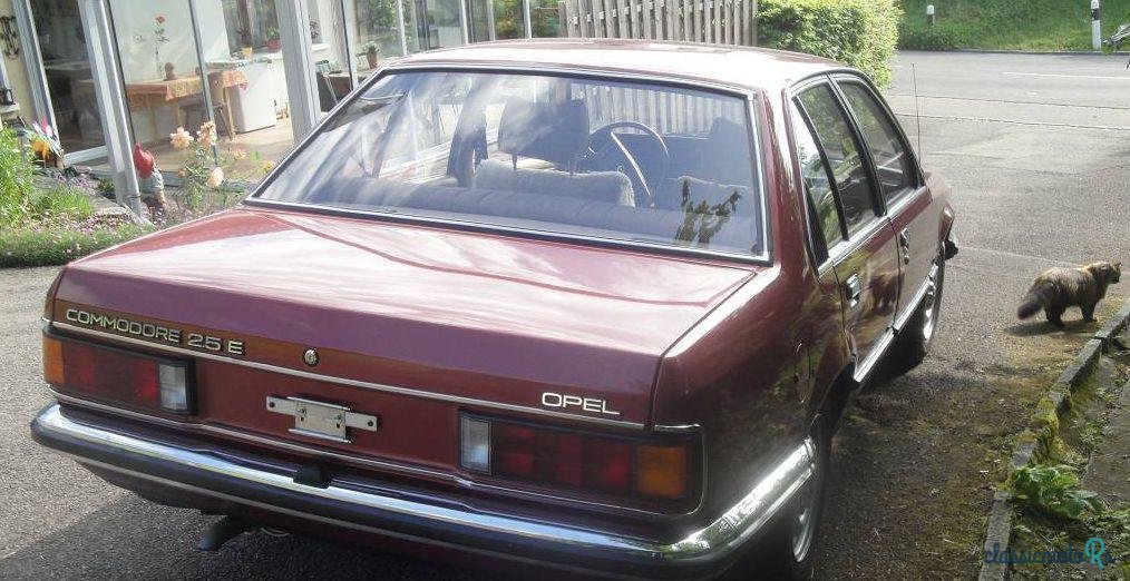 1982' Opel Commodore C 2.5E photo #2