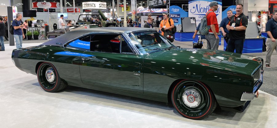 Ring Brothers 1969 Dodge Charger Defector is a mean green machine