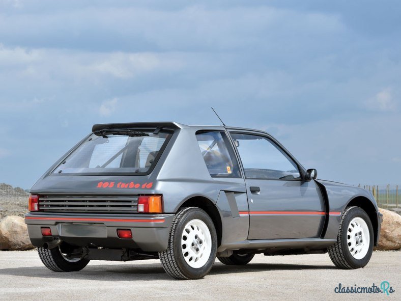 1985' Peugeot 205 T16 photo #2