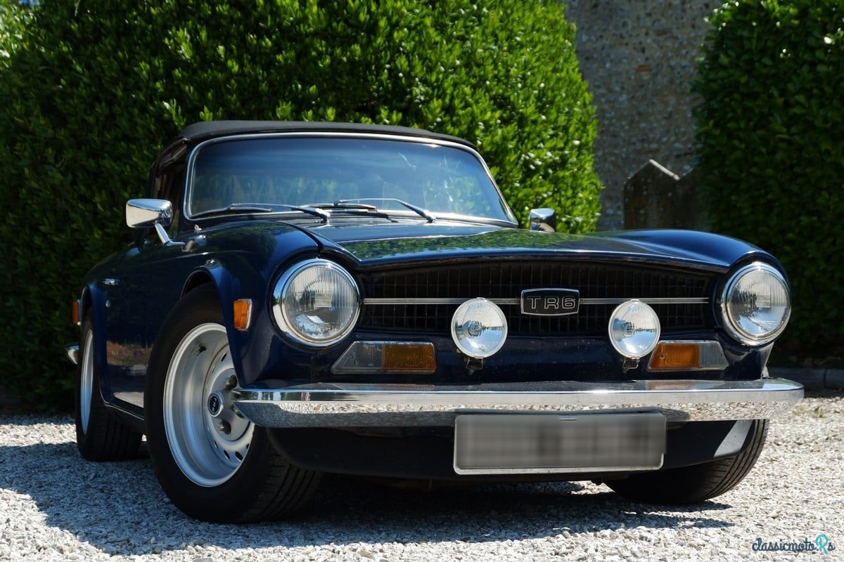 1971' Triumph TR6 photo #4