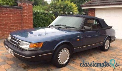 1992' Saab 900 S Convertible photo #5