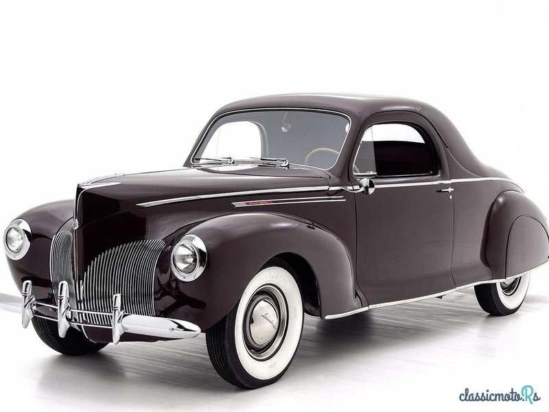 1940' Lincoln Zephyr Coupe photo #2