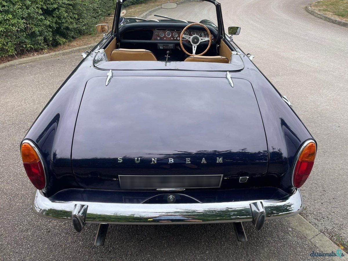 11x17 COLOR Wiring Diagram – Sunbeam Tiger I 1964-1966 Late – Prospero's Garage