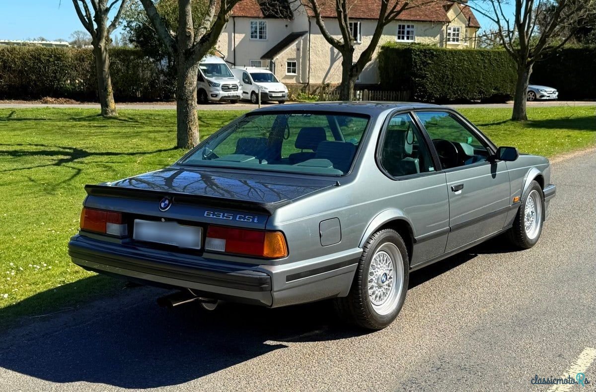 1989' BMW 6 Series photo #3