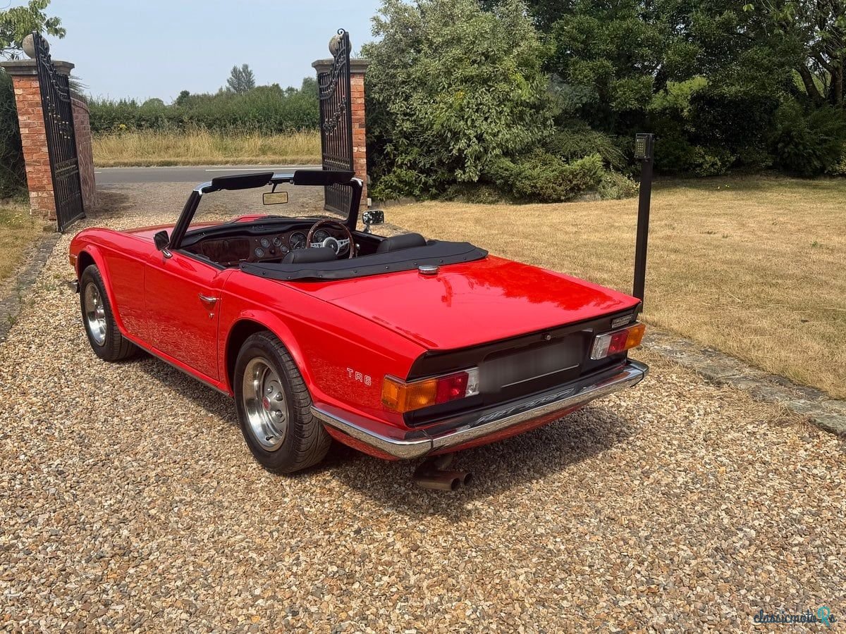 1973' Triumph TR6 photo #6