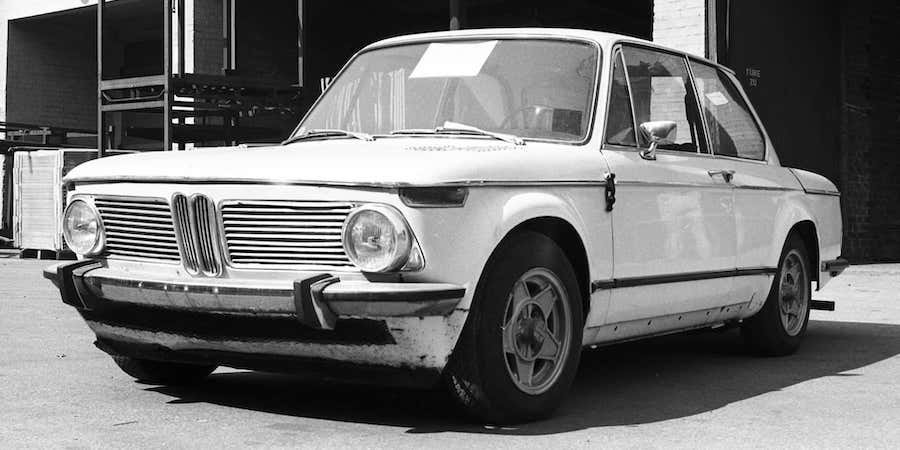 Porsche 924 with BMW 2002 body