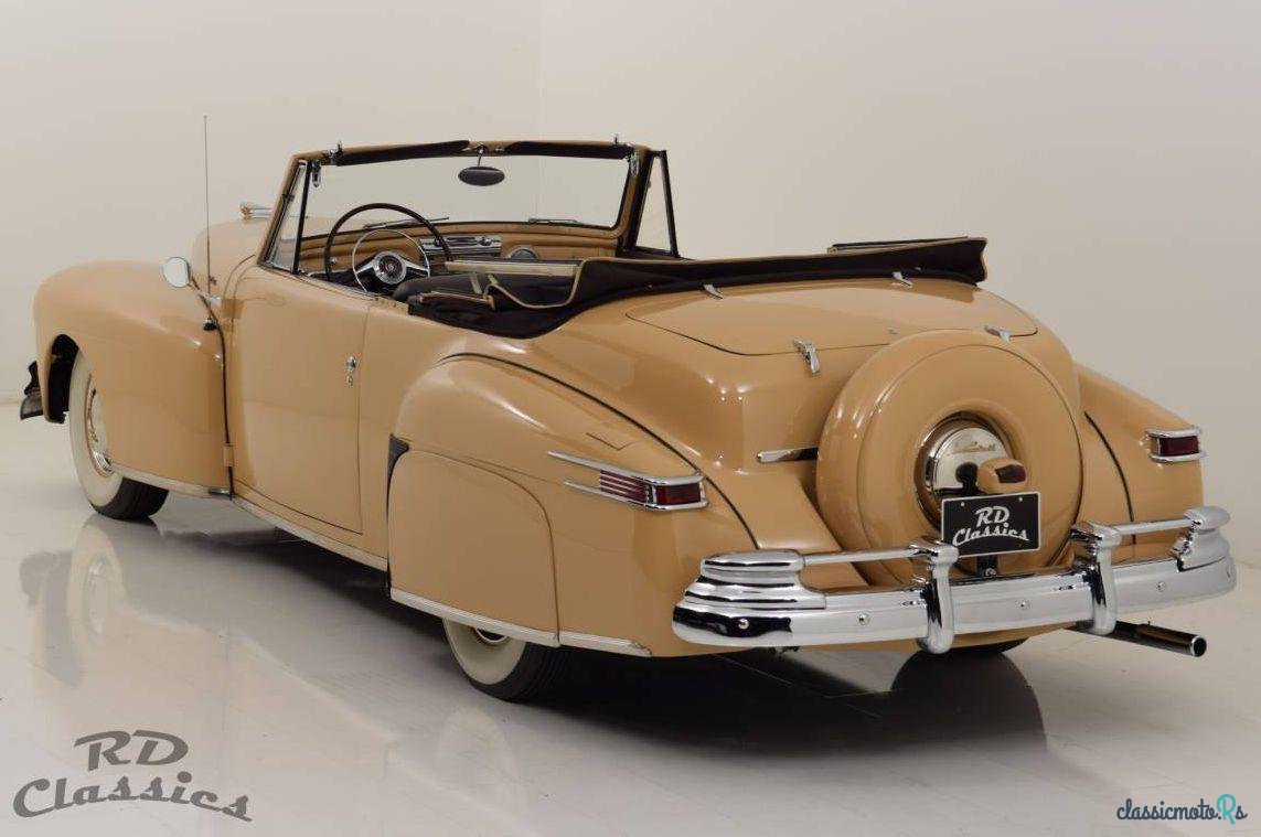 1948' Lincoln Continental Convertible V12 / photo #3