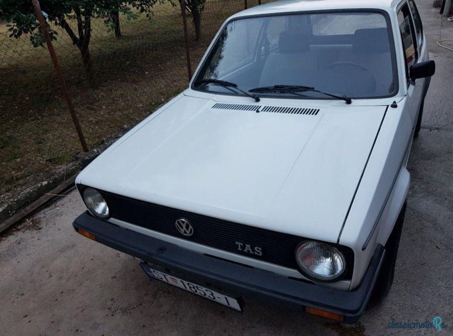 1981' Volkswagen Golf I Cl D photo #1