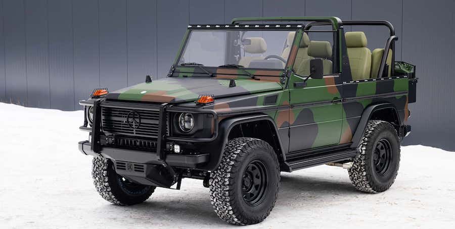This Restomod G-Wagen Boasts V8 Power And A Huge Starting Price