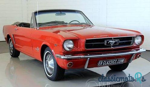 1965' Ford Mustang V8 Cabriolet photo #4