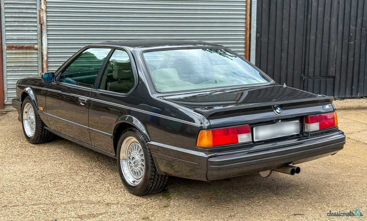 1989' BMW 6 Series photo #6