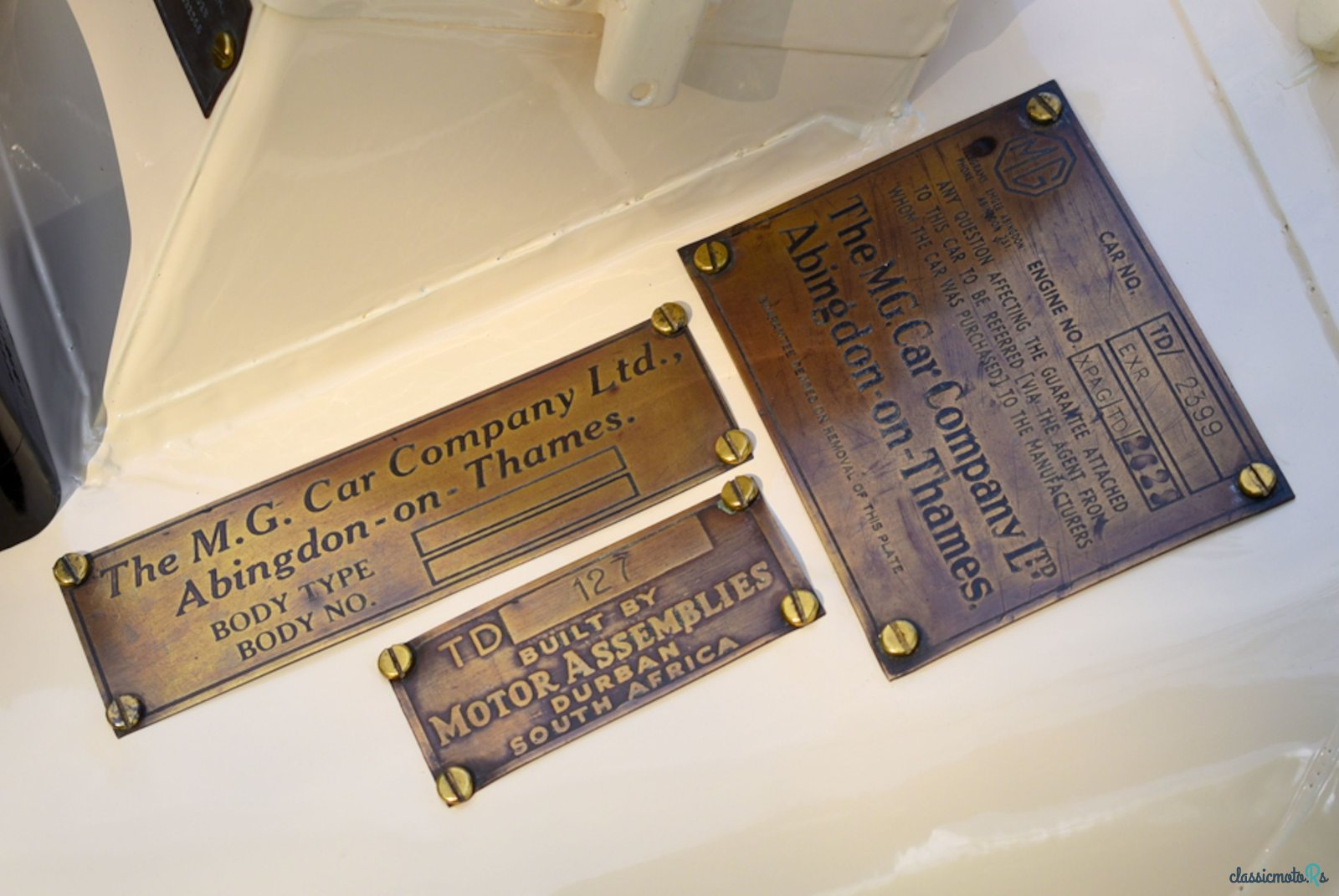 1950' MG Td photo #4