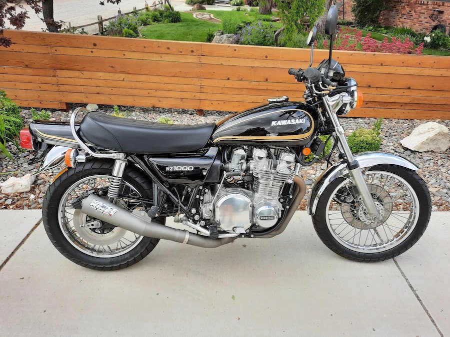 Refurbished 1978 Kawasaki KZ1000 Is How You Say Treasure in Vintage UJM Vocabulary